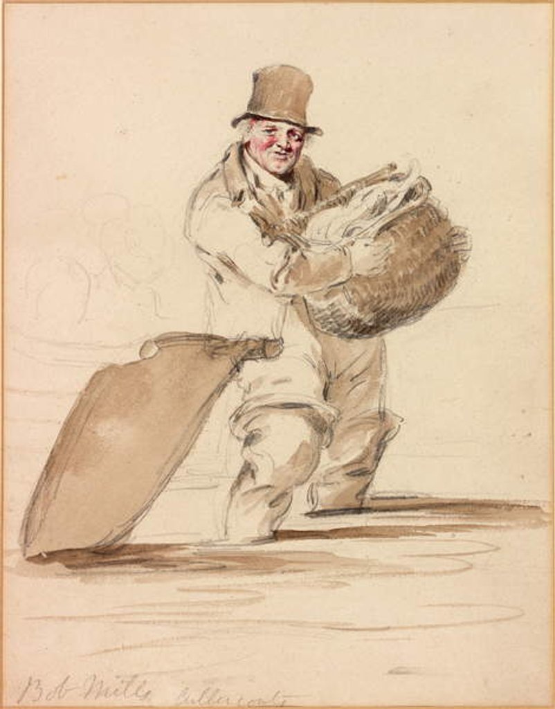 Detail of Bob Mills, Cullercoats by Henry Perlee Parker