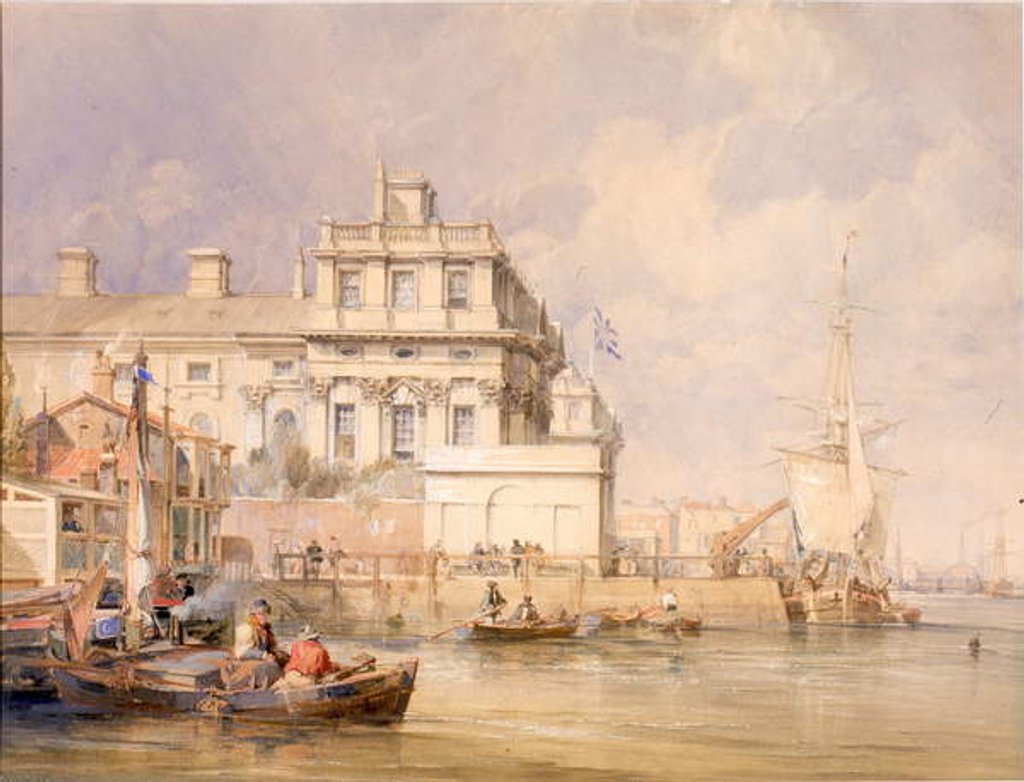 Detail of Greenwich by George the Elder Chambers