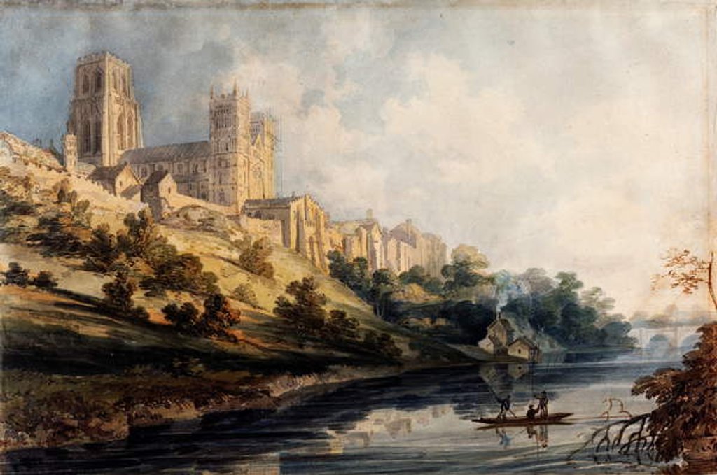 Detail of Durham Cathedral, 1795 by Thomas Girtin