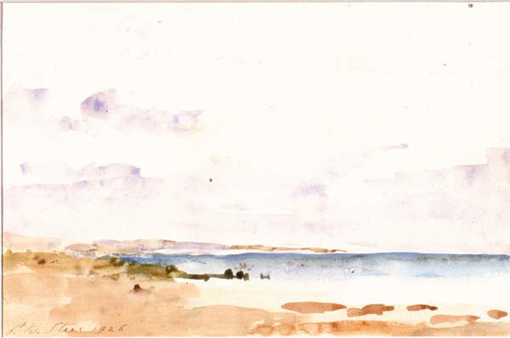 Detail of Coast Scene by Philip Wilson Steer