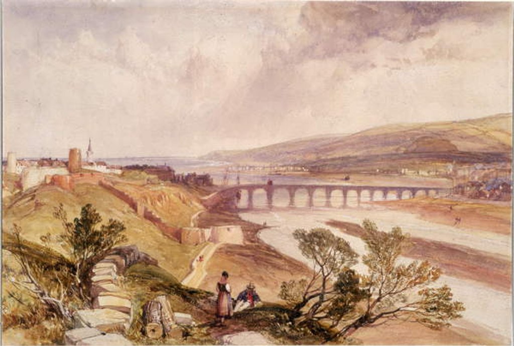 Detail of Berwick upon Tweed by James Duffield Harding