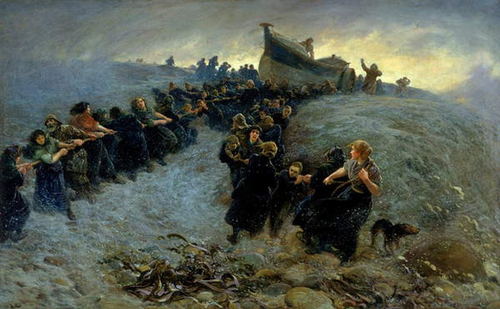 Detail of The Women, 1861 by John Charlton