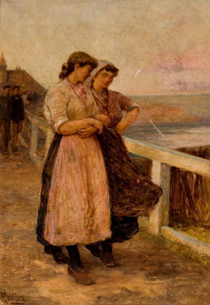 Detail of Pleasant Times by Robert Jobling
