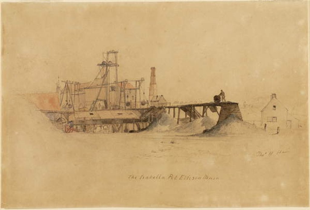 Detail of The Isabella Pit, Ellison Main by Thomas H. Hair