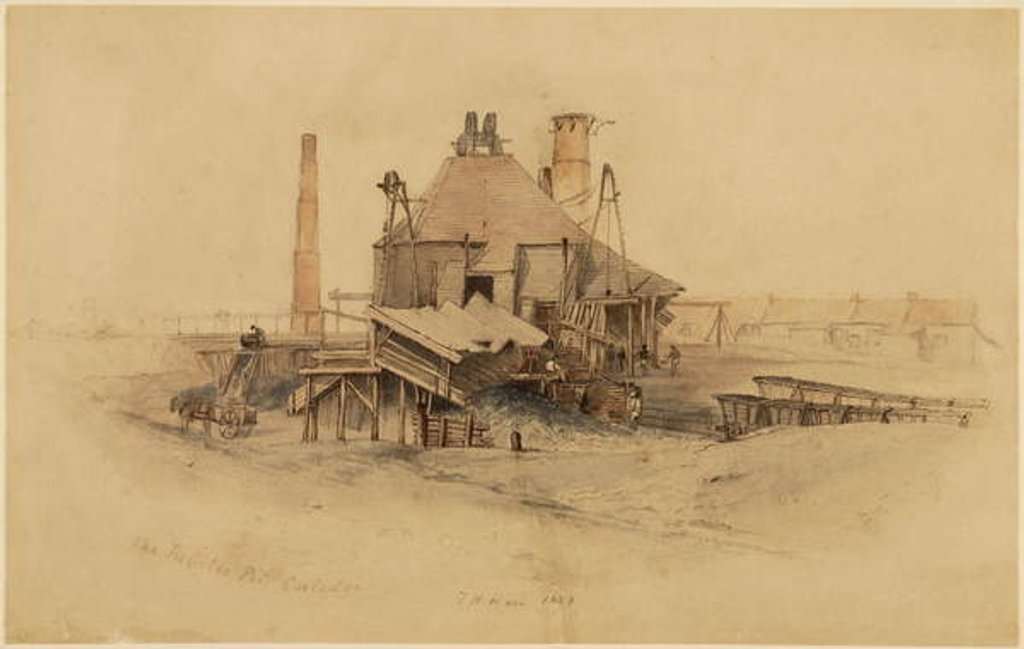 Detail of The Jubilee Pit, Coxlodge by Thomas H. Hair