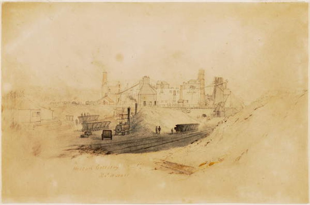 Detail of Hetton Colliery by Thomas H. Hair