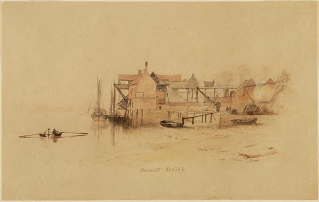 Detail of Benwell Staith by Thomas H. Hair