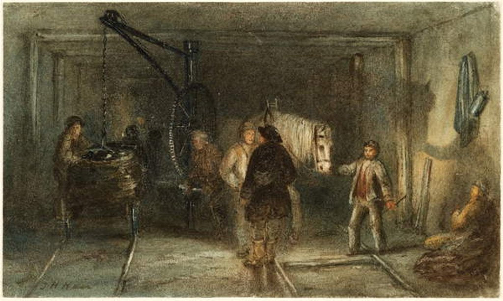 Detail of Crane for loading the rollies by Thomas H. Hair