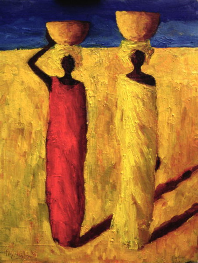 Detail of Calabash Girls, 1991 by Tilly Willis