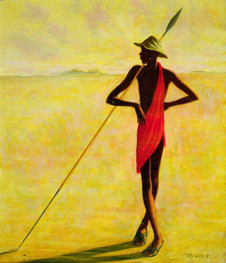 Detail of Watching, 1992 by Tilly Willis