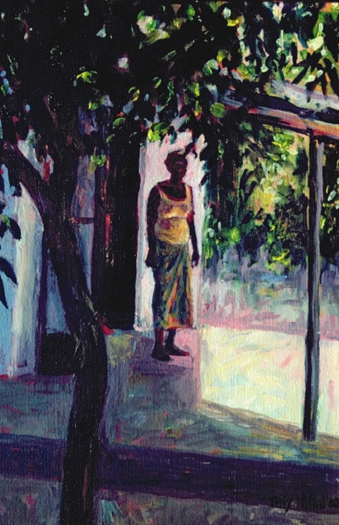 Detail of On the Veranda, 2002 by Tilly Willis