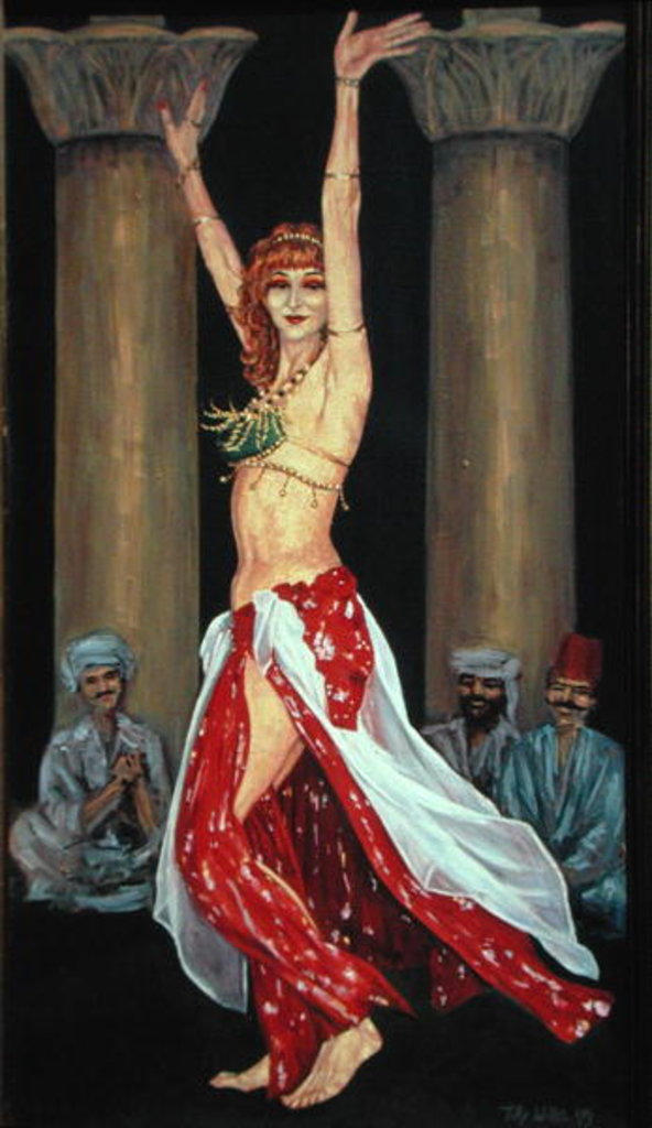 Detail of Belly Dancer, 1993 by Tilly Willis