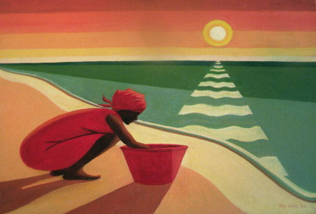 Detail of Evening Calm, 2003 by Tilly Willis