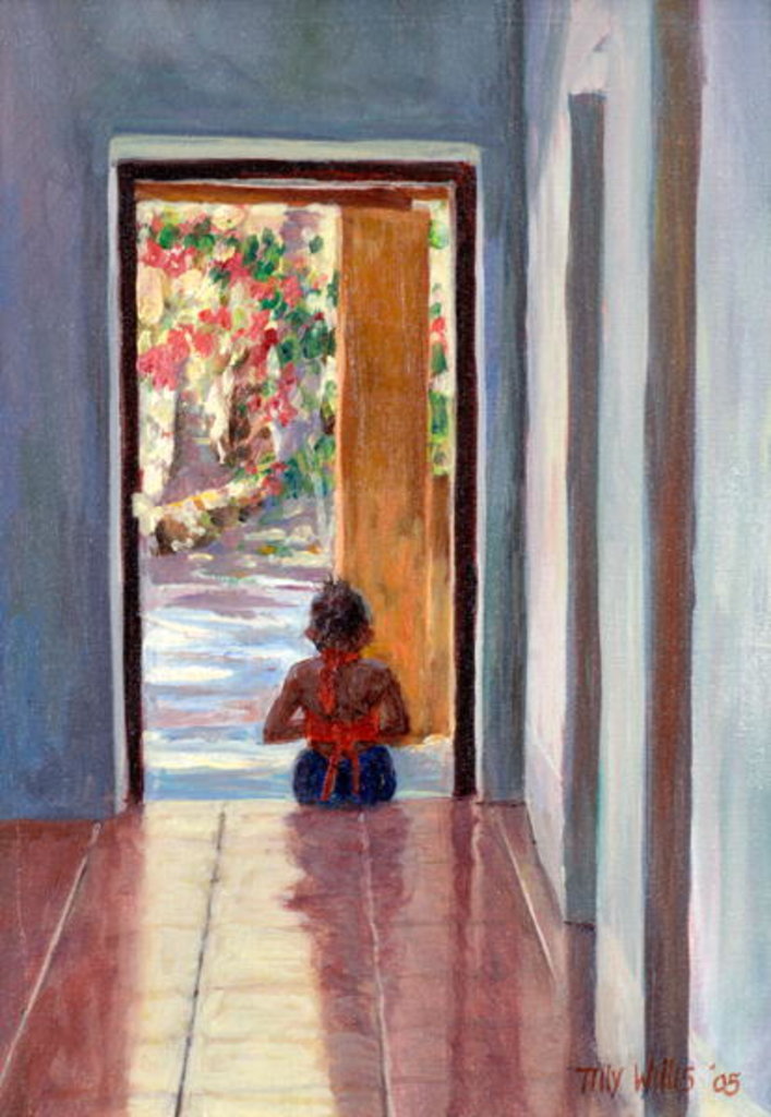 Detail of Through the Doorway, 2005 by Tilly Willis