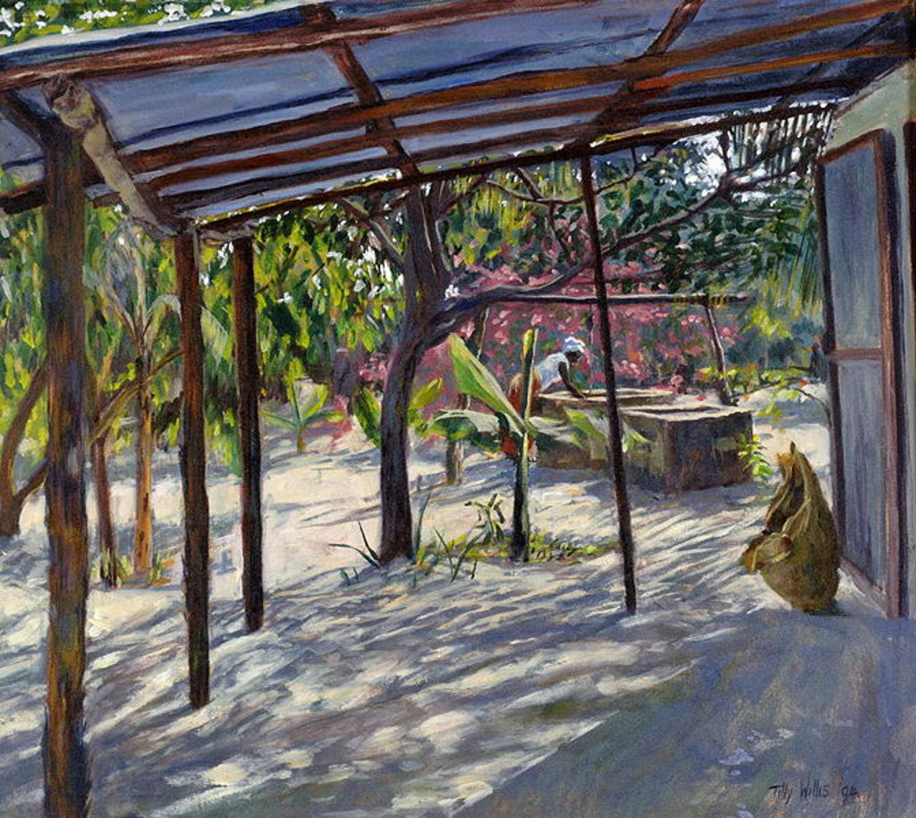 Detail of Morning Shadows, 2004 by Tilly Willis