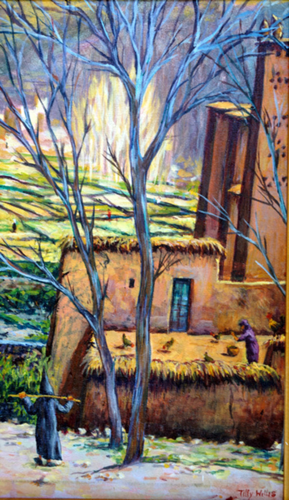 Detail of Moroccan Village Kasbah by Tilly Willis