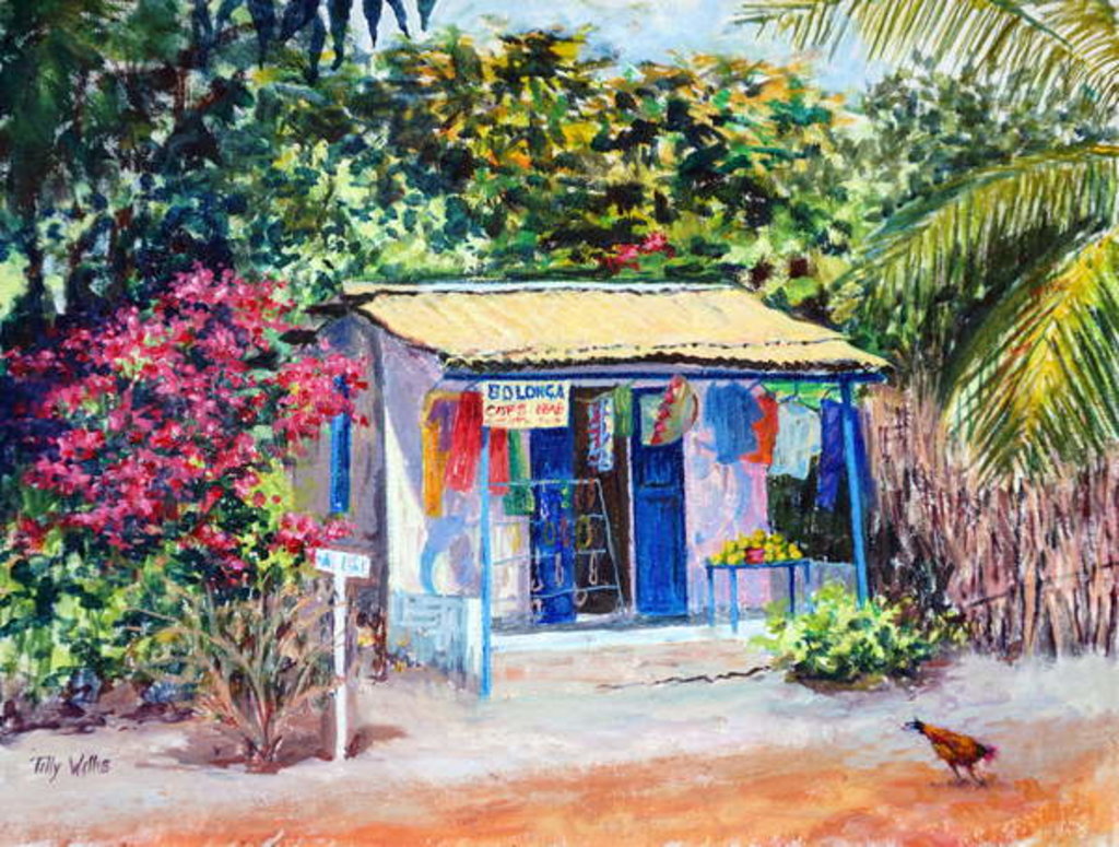 Detail of African Shop by Tilly Willis