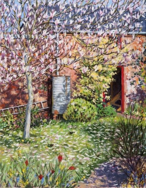 Detail of Under the Magnolia by Tilly Willis