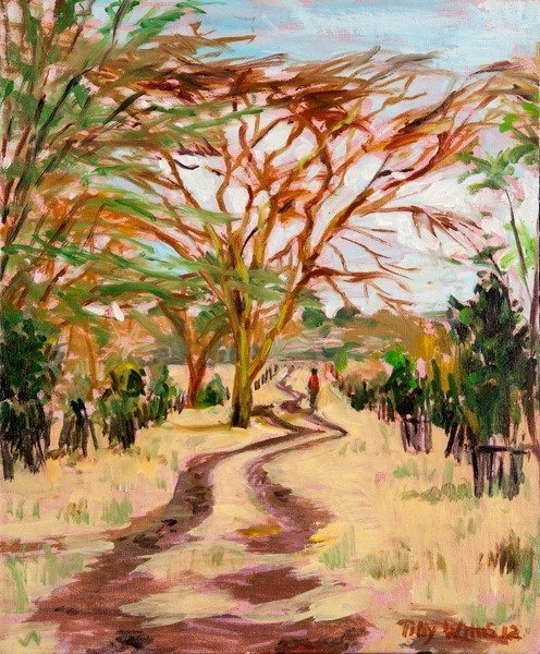 Detail of The Road Home, 2012 by Tilly Willis