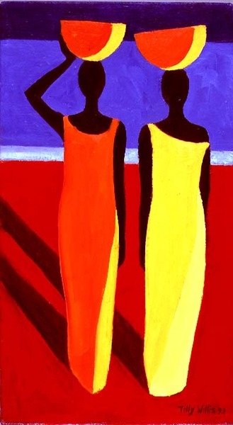 Detail of Sisters, 1993 by Tilly Willis