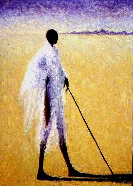 Detail of Long Shadow, 1993 by Tilly Willis