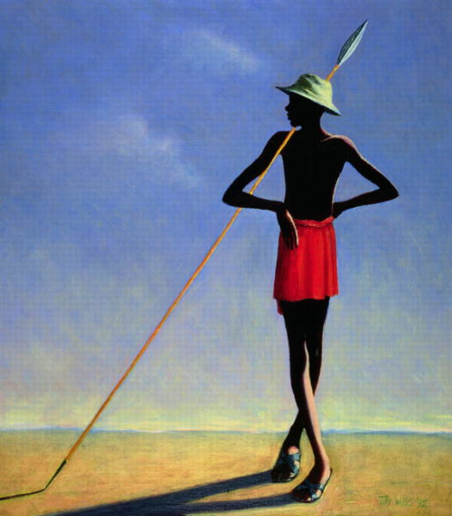 Detail of The Askari, 1992 by Tilly Willis