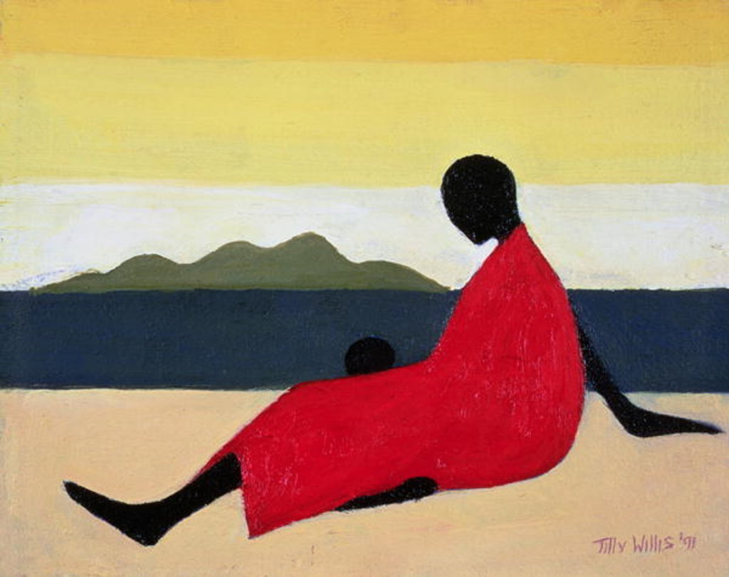 Detail of Mother and Child, 1991 by Tilly Willis