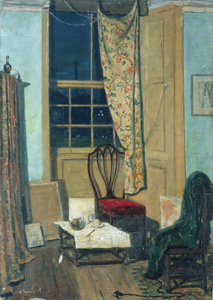 Detail of The Corner of a Room, 1908 by James Dickson Innes