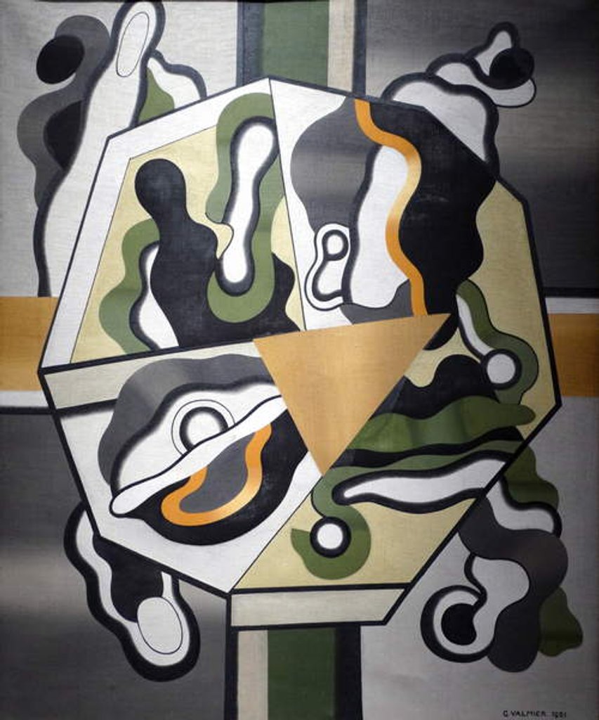 Detail of The Five Senses, 1931 by Georges Valmier