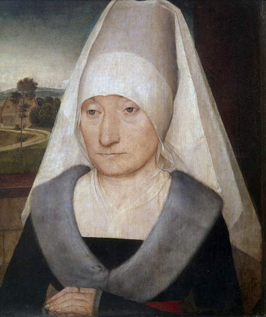 Detail of An Elderly Lady, 1470 by Hans Memling