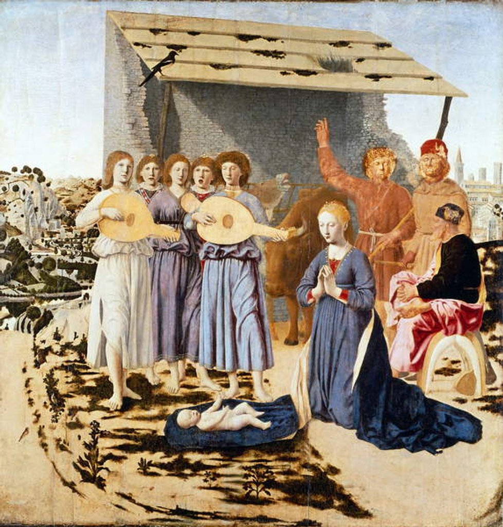 Detail of The Nativity, 1470-1475 by Piero della Francesca