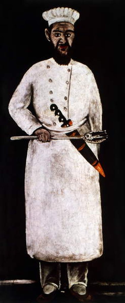 Detail of The Chef by Niko Pirosmani