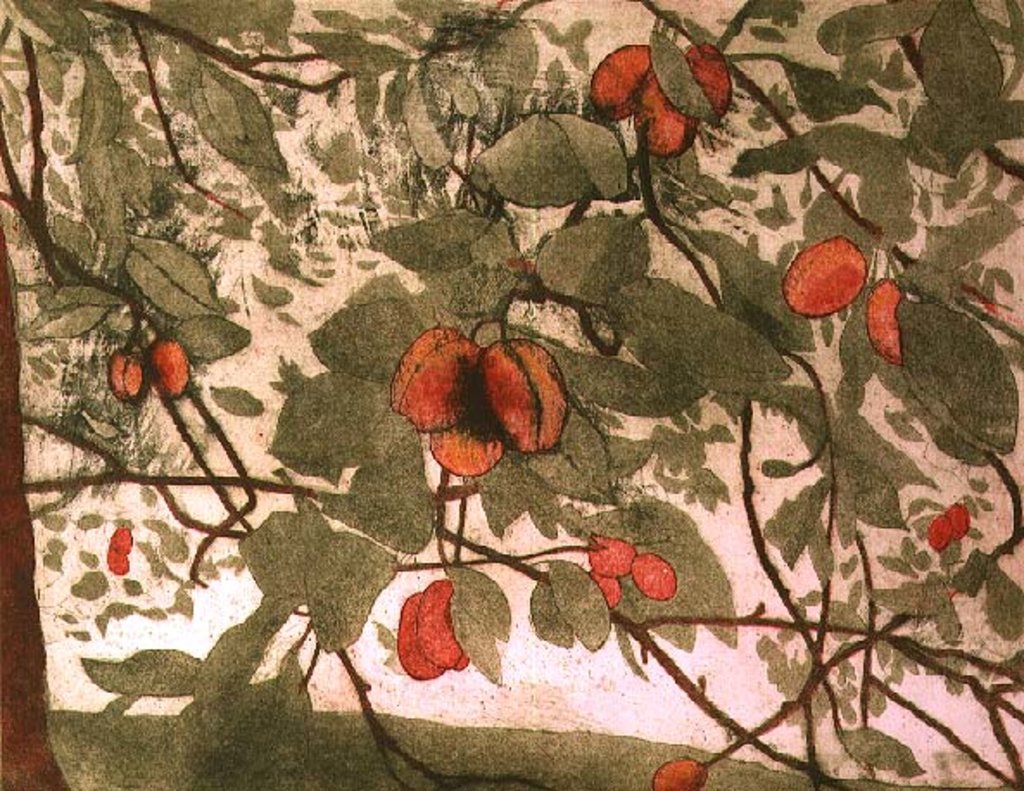 Detail of Plums by Valerie Daniel