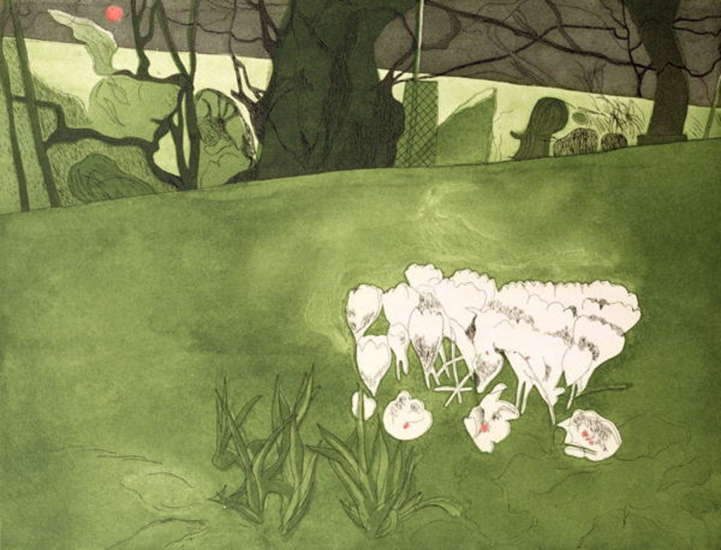 Detail of Crocus by Valerie Daniel