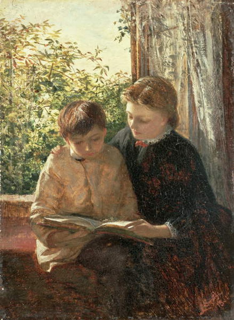 Detail of The Arabian Nights, 1865 by Lionel Percy Smythe