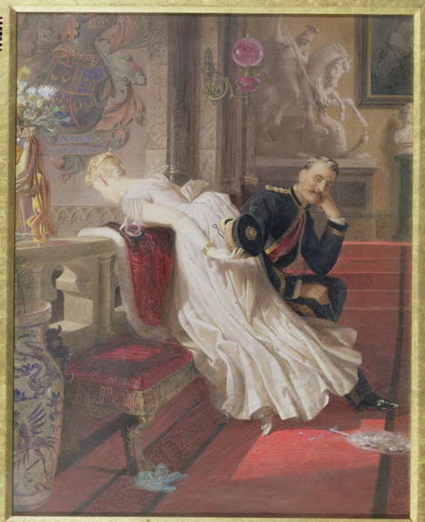 Detail of Amor Omnia Vincit by Edward Henry Corbould