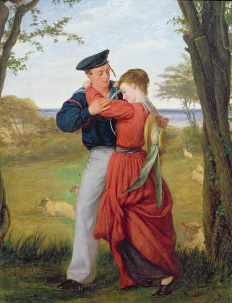 Detail of The Sailor's Farewell by William Gale or Gaele