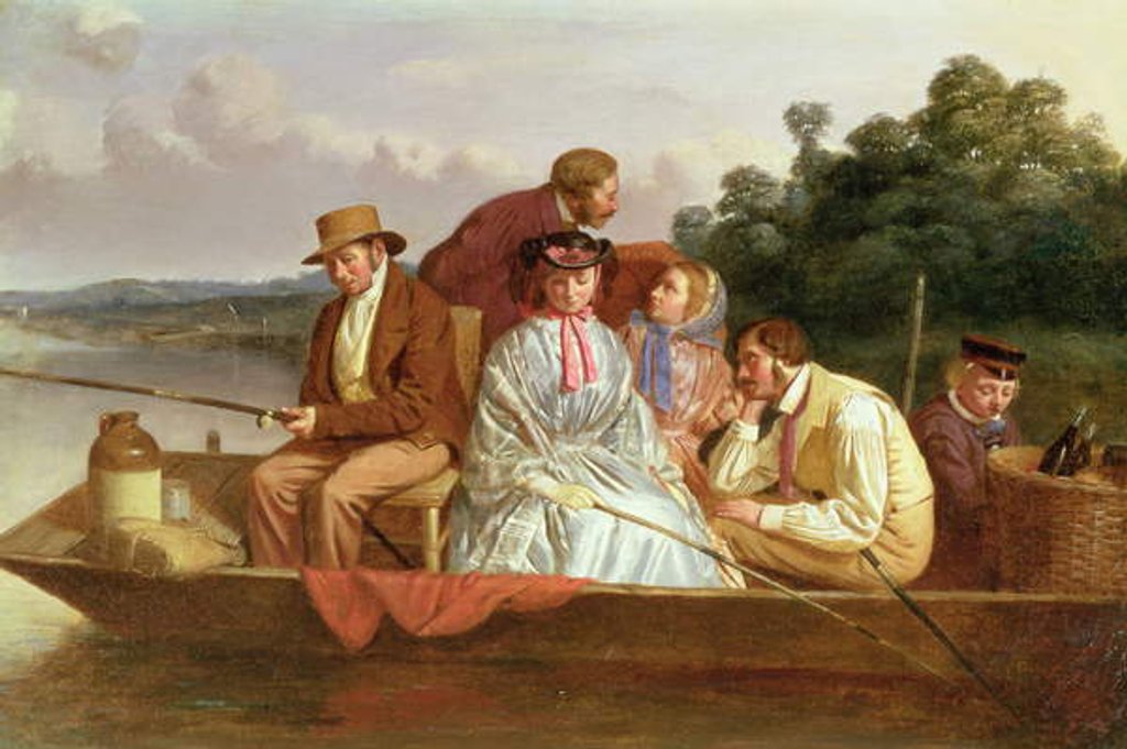 Detail of A Fishing Party by Matthew James Lawless