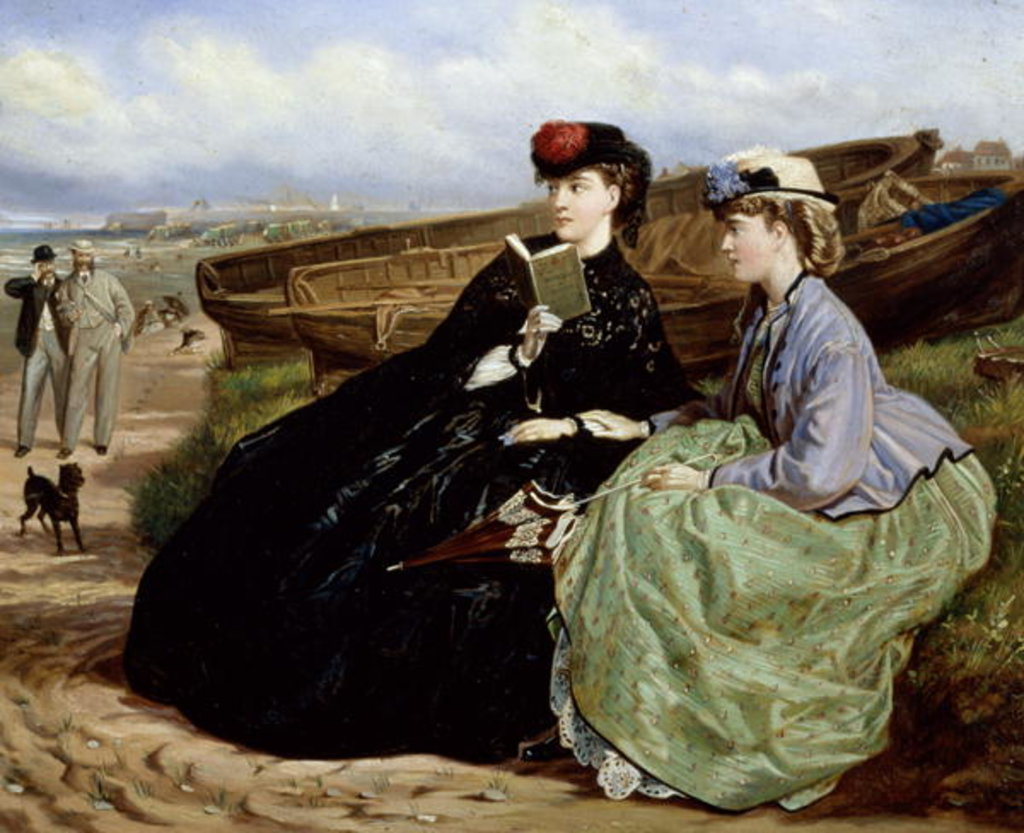 Detail of The Admirers by Charles Wynne Nicholls