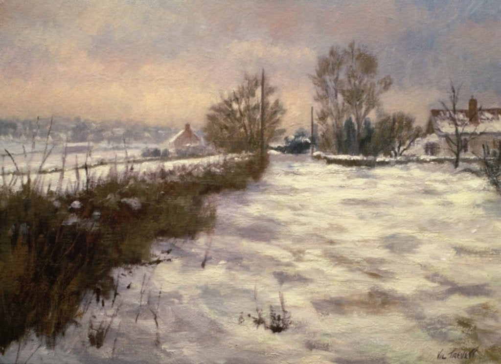 Detail of January Fall by Vic Trevett