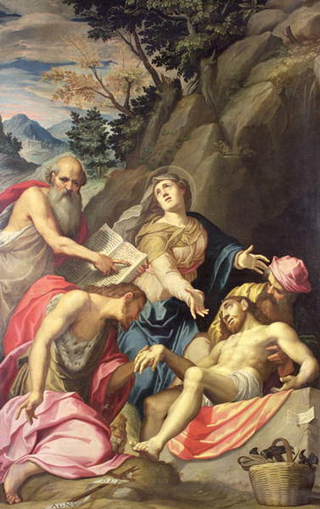 Detail of Deposition by Giovanni Battista Trotti