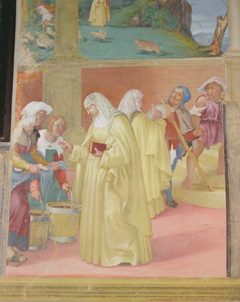 Detail of Blessings of St. Brigida, 1524 by Lorenzo Lotto