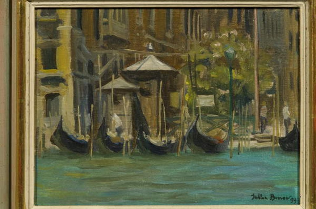 Detail of Venice, 1994 by Julian Barrow