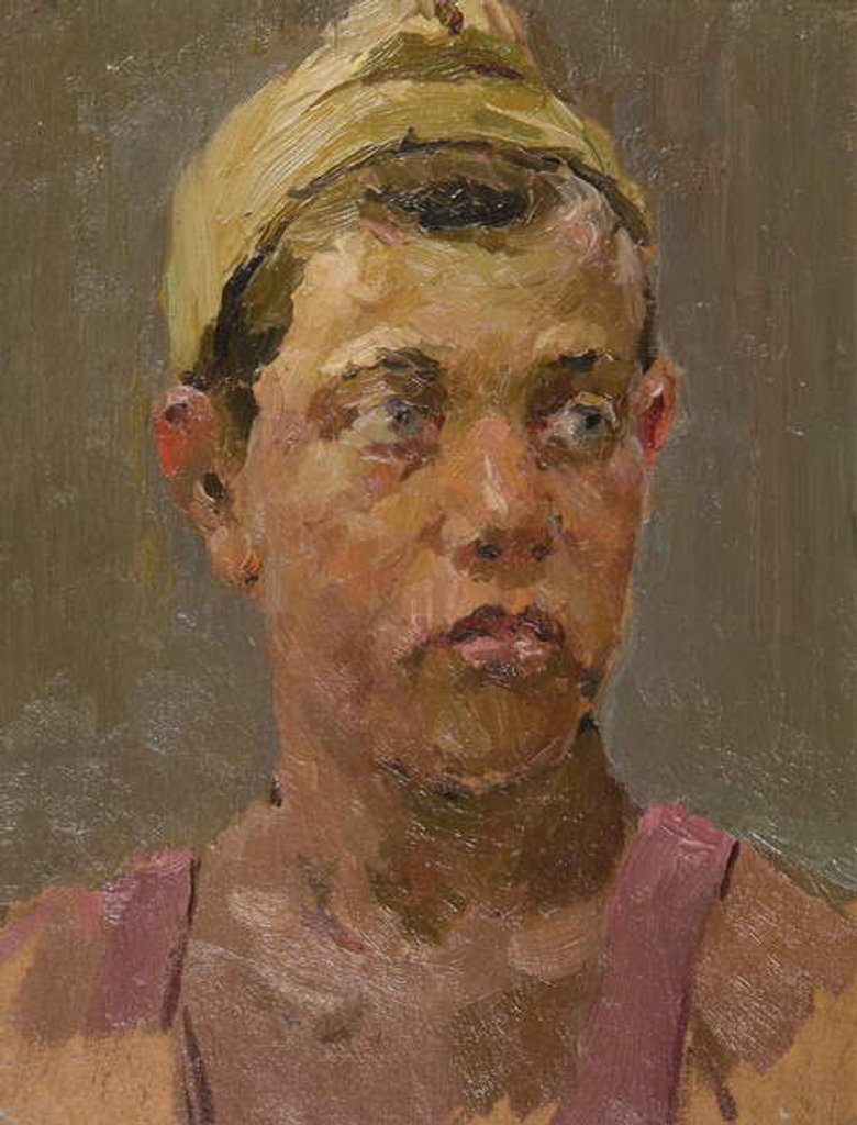 Detail of Soldier by School Russian