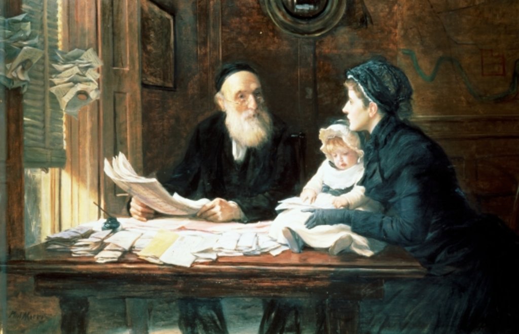 Detail of A Flaw in the Will by Philip Richard Morris