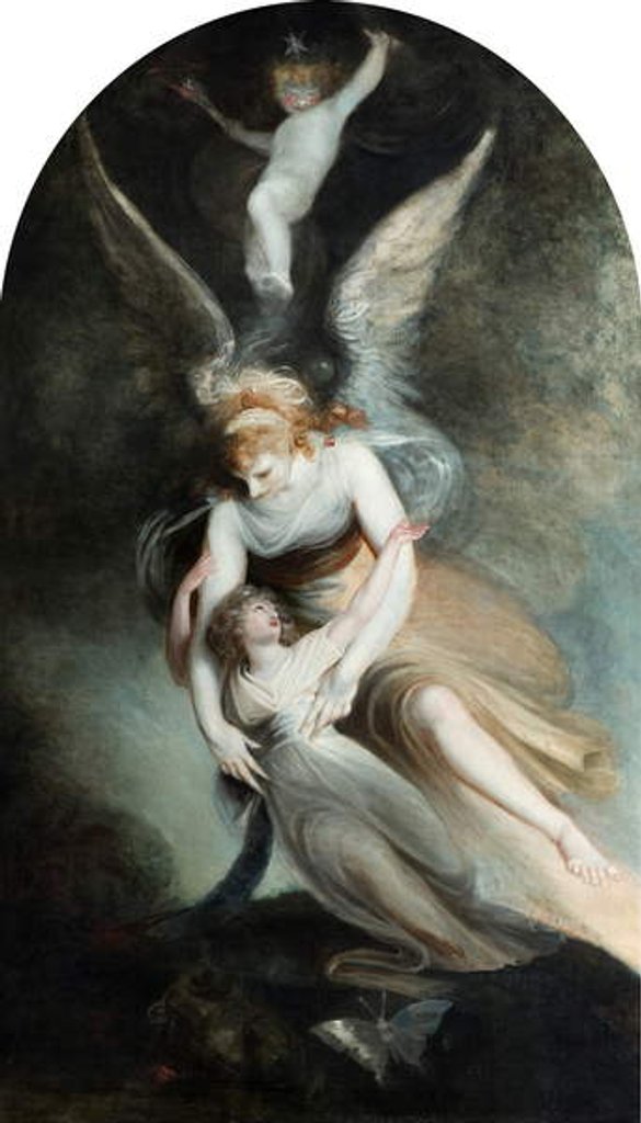 Detail of The Apotheosis of Penelope Boothby, 1792 by Henry (1741-1825) Fuseli