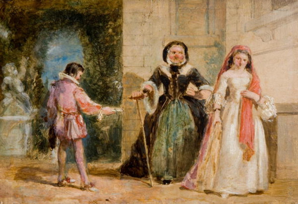 Detail of A Scene from Shakespeare by William Knight Keeling