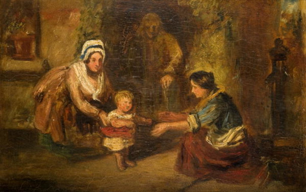 Detail of First Steps, 1830-67 by John Phillip