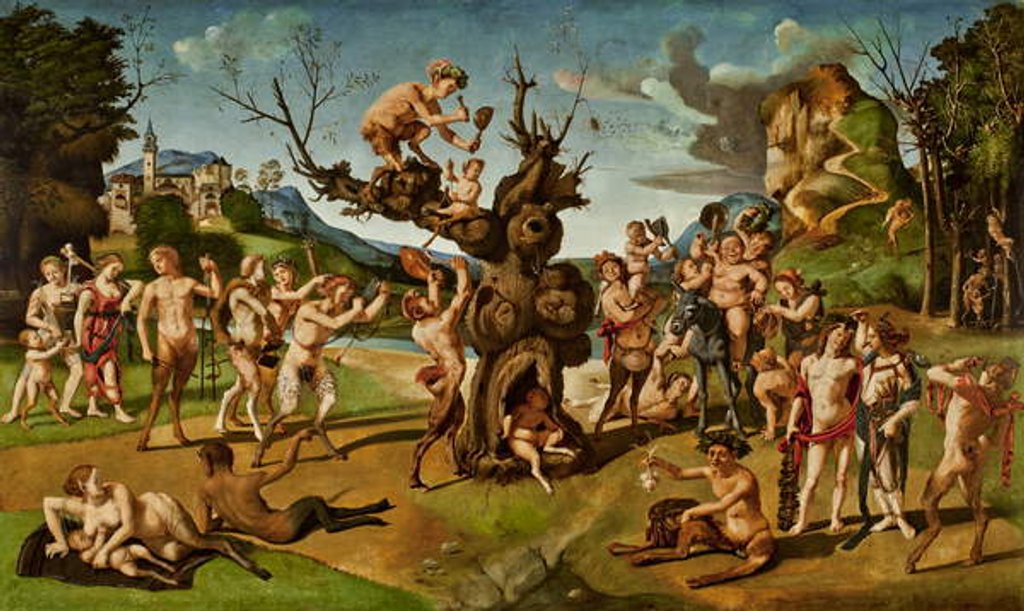 Detail of The Discovery of Honey by Bacchus, c.1499 by Piero di Cosimo