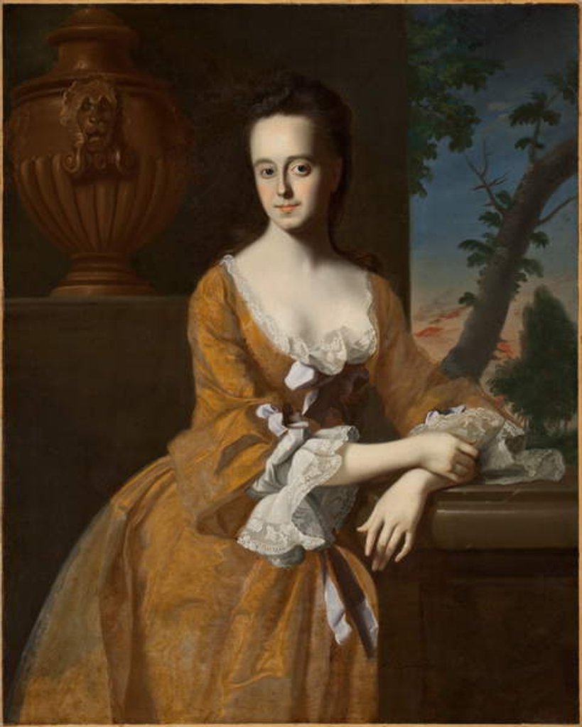 Detail of Mrs John Murray, 1763 by John Singleton Copley